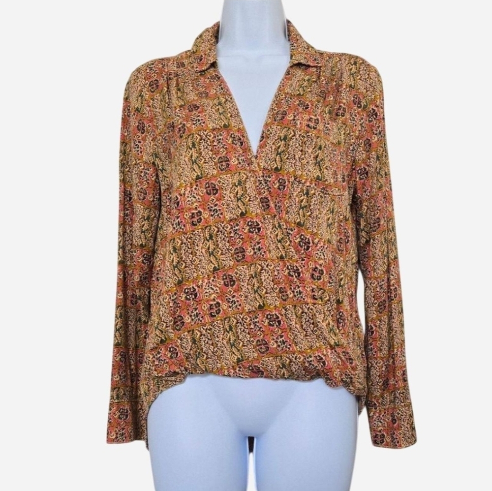 Anthropologie Tisha Boho Pilcro Top Blouse